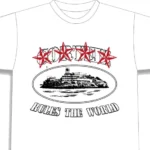 Corteiz 4 Starz Alcatraz T Shirt White