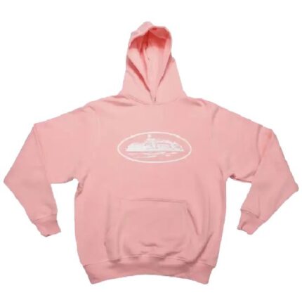 Corteiz Alcatraz Hoodie Baby Pink