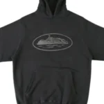 Corteiz Alcatraz Hoodie Black (2)