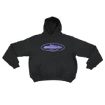 Corteiz Alcatraz Hoodie Black Purple