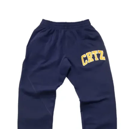 Corteiz Crtz Dropout Jogging Pants Navy