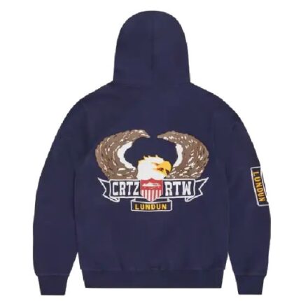 Corteiz Dipset Zip Hoodie Navy (1)