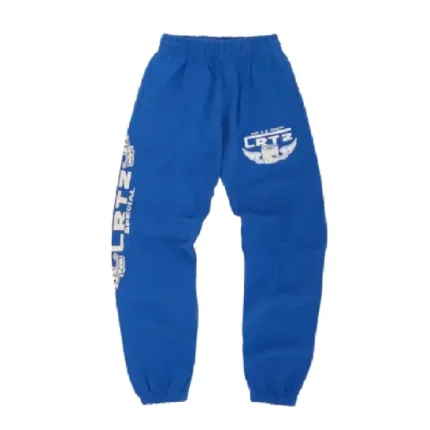 Corteiz Gasolina Bottoms Sweatpants Royal Blue