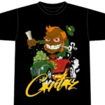 Corteiz Leprechaun 420 T Shirt Black