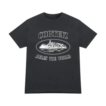 Corteiz OG Alcatraz T Shirt Black