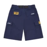 Corteiz Alcatraz Cargo Shorts Navy Blue (2)