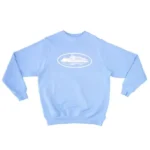 Corteiz Alcatraz Crewneck Sweatshirt Baby Blue (2)