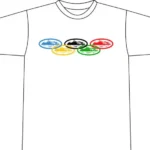 Corteiz Alcatraz Olympic T Shirt White