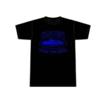 Corteiz Alcatraz T Shirt Black Blue