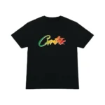 Corteiz Allstarz Gradient Carni T Shirt Black