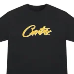 Corteiz Allstarz T Shirt Black Yellow (1)