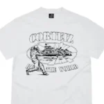 Corteiz Baseball Alcatraz T Shirt White (1)