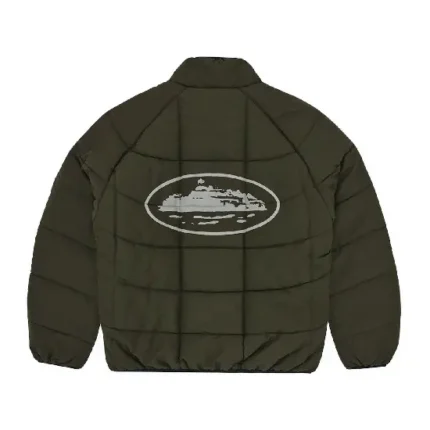 Corteiz Bellic' Insulated Jacket Olive (1)