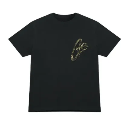 Corteiz Camo Gunslinger T Shirt Black Camo (1)