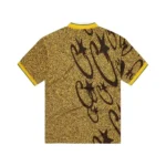 Corteiz Carni Stellations Football T Shirt Yellow (1)