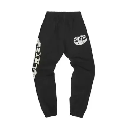 Corteiz Gasolina Bottoms Sweatpants Black (2)