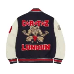 Corteiz Goat Varsity Jacket Navy (1)