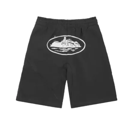 Corteiz OG Alcatraz Shorts Black