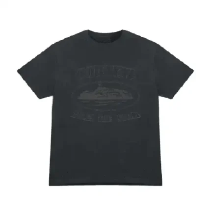 Corteiz OG Alcatraz T Shirt Triple Black