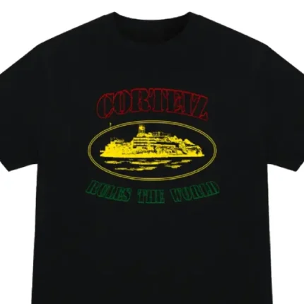 Corteiz OG Carni Alcatraz T Shirt Black