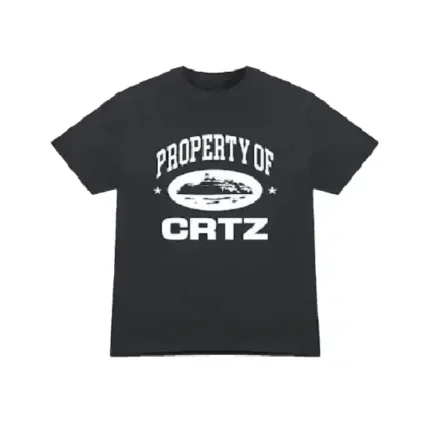 Corteiz OG Property Of Crtz T shirt Black