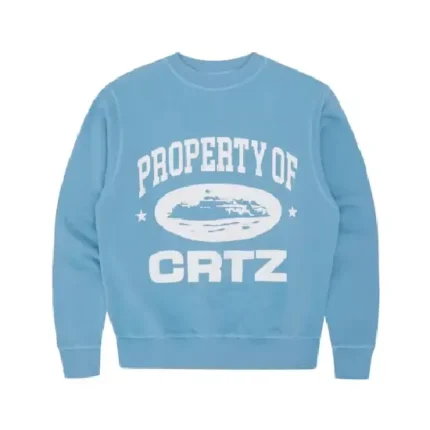 Corteiz P.O.C Sweatshirt Baby Blue (2)