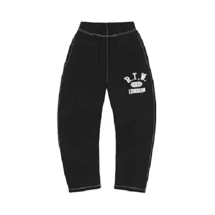 Corteiz RTW College Sweatpants Black (2)