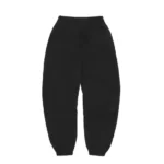 Corteiz Satin C Star Applique Sweatpants Black (1)