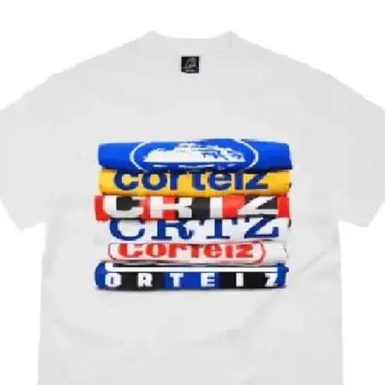 Corteiz T Shirt Stack White