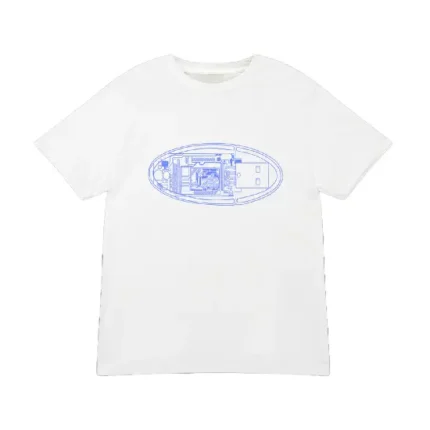 Corteiz USB T Shirt White (2)