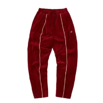 Corteiz VVS Uptown Sweatpants Burgundy (2)