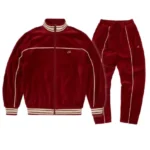 Corteiz VVS Uptown Tracksuit Burgundy (3)