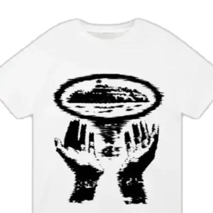 Corteiz Vortex Hands T Shirt White