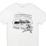 Corteiz Web Alcatraz Tee New Blank White