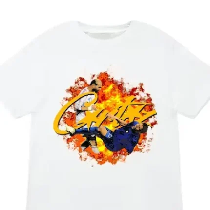 Corteiz Zizou T Shirt White (1)